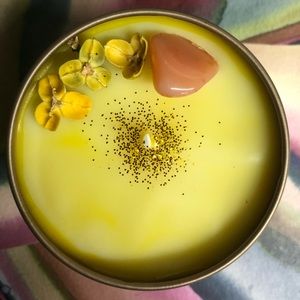 2- Mini Tin Candles (Tangerine)